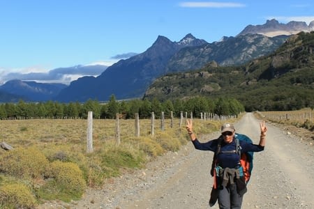 Treck Cerro Castillo jour 5.  Ça c'est gagné 