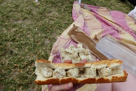 Pain bouchons à l'Anse des Cascades
