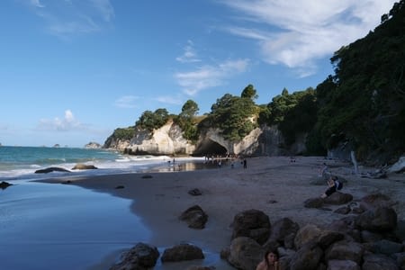 Le Coromandel - Jour 3 - Cathedral Cove et Hot Water Beach