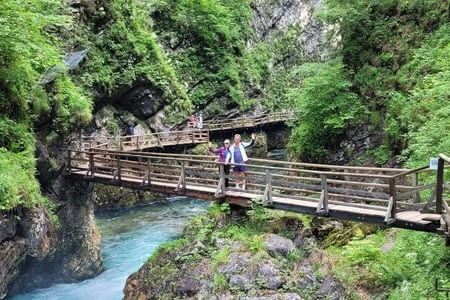 Gorges de Vingtar et Lac de Bled