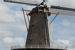 Un moulin rencontré à l'entrée de Vlissingen
