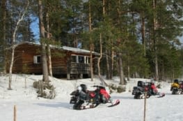 Notre cabane pour la nuit