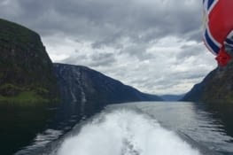 Navigation dans le Sognefjord