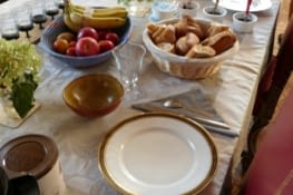 Dernier petit dej ...tout prêt lorsque je me lève 😭