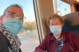 Dans le train direction Nantes