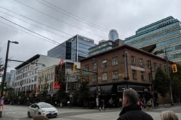 Premières rues de Vancouver