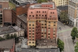 Vancouver vue d'en haut