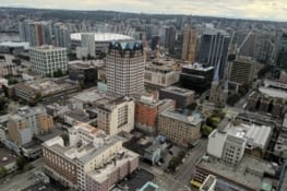 Vancouver vue d'en haut