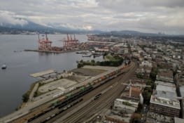 Vancouver vue d'en haut