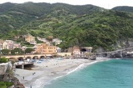 En arrivant à Monterosso