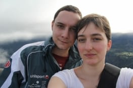 Petit selfie à 2190 m d'altitude