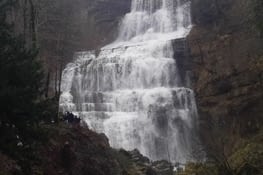 cascade de l'Eventail