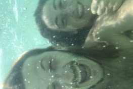 Sous l’eau turquoise