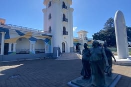 Façade du musée depuis sa cour intérieure