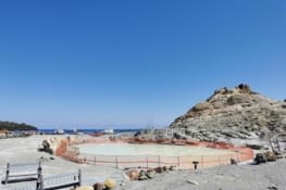 Bain de boue fermé pour travaux