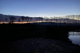 Dimanche 10 avril, jour du départ, au petit matin.