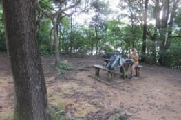 Notre coin dodo pour, normalement, 3 nuits.