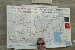 Le point de depart de saint Jacques qui devient aussi le notre...