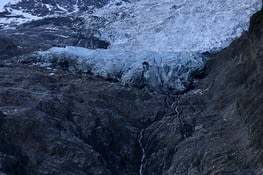 Glacier des Bossons au petit matin