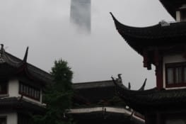 le contraste entre le vieux Shanghai et le nouveau
