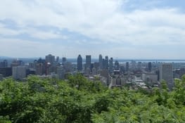 Vue de Montréal depuis le Belvédère