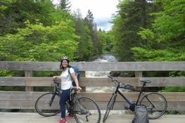 Parc du Mont-Tremblant : balade à vélo jusqu’aux chutes croches