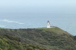 Cap Reinga et son phare à la pointe Nord de l'île