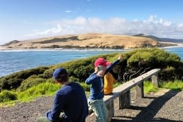 Dancing Simeon over the bay