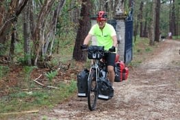 Départ du coureur alsacien!