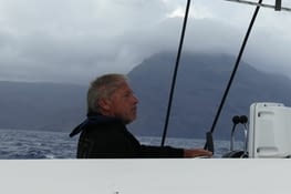 A l'arrivée au petit matin, c'est pas très riant ...