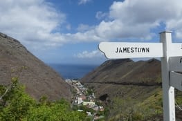 Vue panoramique de la capitale de l'île