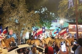 Et nous avons terminé la journée par un dîner à Fort Worth