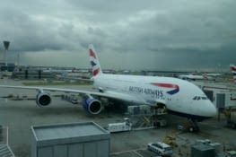 le cerise sur le gateau : un A380 pour le Londres - Singapour