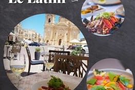 Déjeuner au restaurant le Latini avec ses produits frais