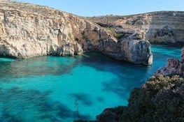les roches typiques de Gozo