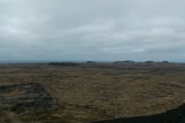 Vue du cratère de Saxhöll