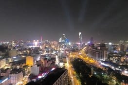 Ho Chi Minh at night :)