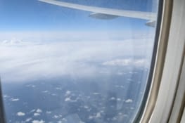 Au dessus du Pacifique