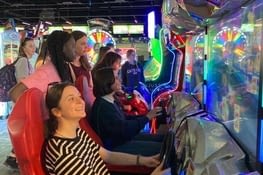 Bowling and arcade with the Americans