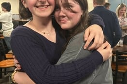 A really cute picture with Sophie