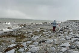 L’endroit est beau mais pas sous la grêle