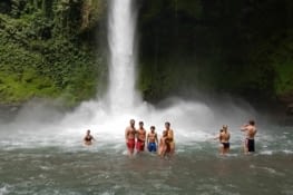 La petite famille à La Fortuna
