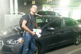 La voiture de location