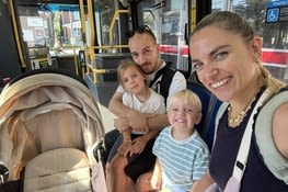 Le bus pour aller visiter