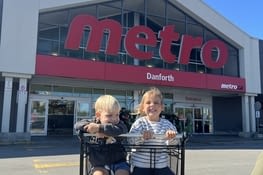 Notre routine du premier jour en voyage : les courses !!