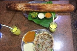 Mysore - repas du soir