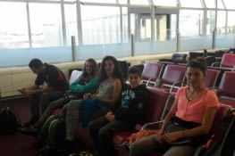 Attente à l'aéroport