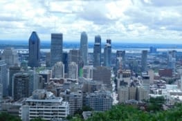Vue du Sommet du Mont Royal