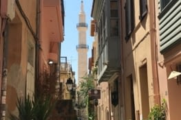 Le minaret de la mosquée Neratzes