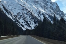 Un passage dans le Parc National des Glaciers